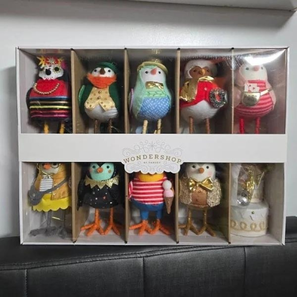 Target Wondershop Holiday 2025 10 Bird Featherly Friends Anniversary Collection